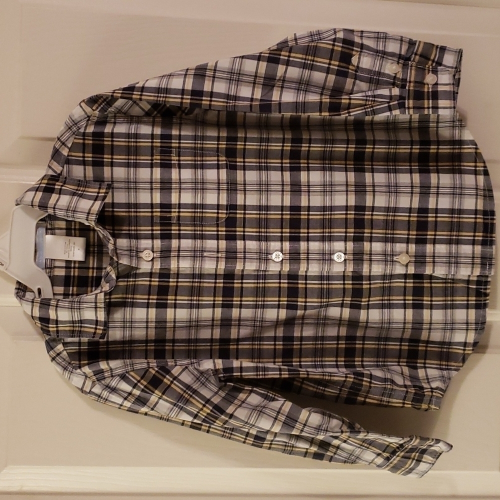 𝅺janie & Jack Plaid Shirt